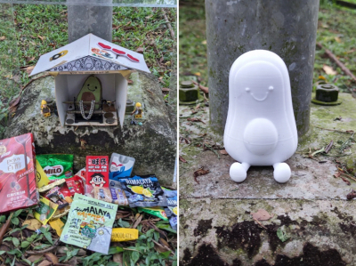 #trending: NUS Students Craft &#039;Bell Curve God&#039; Shrine from Avocado Plushie Keychain, Offer &#039;Sacrifices&#039; for Academic Success